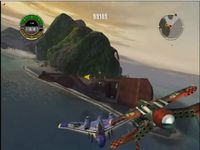 une photo d'Ã©cran de Crimson Skies - High Road to Revenge sur Microsoft X-Box